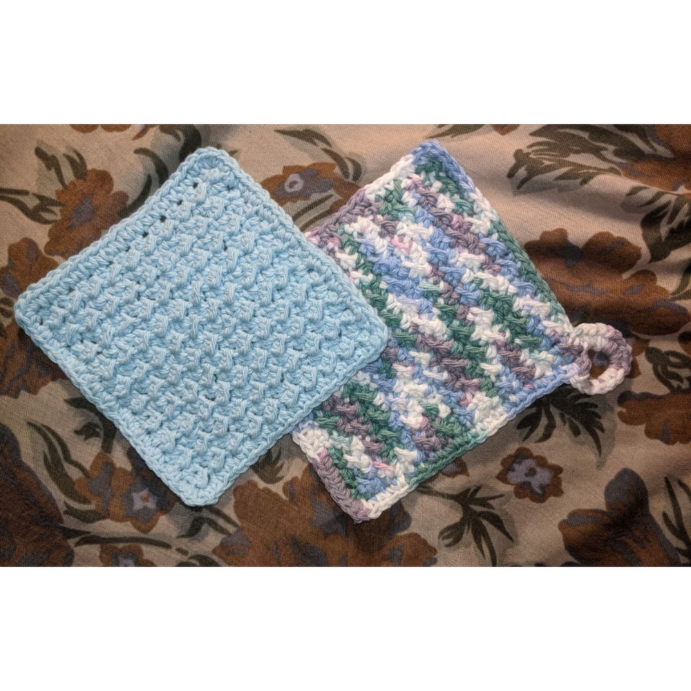 Wash Cloths Soap Bag Crochet Handmade